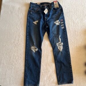 Levi's Women’s Blue Distressed Jeans